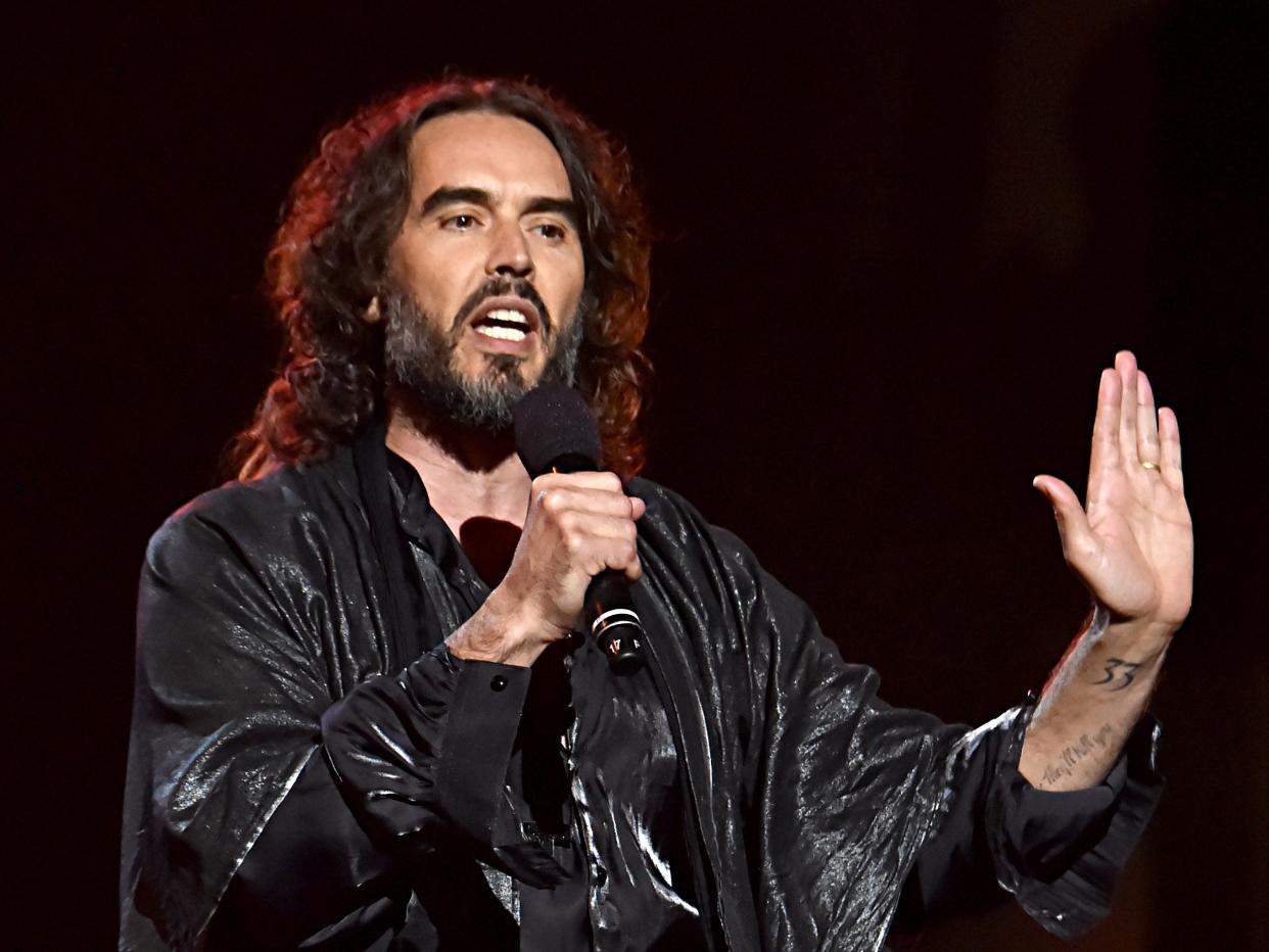 Russell Brand announces he is getting baptized as a Christian, describing it as an 'opportunity