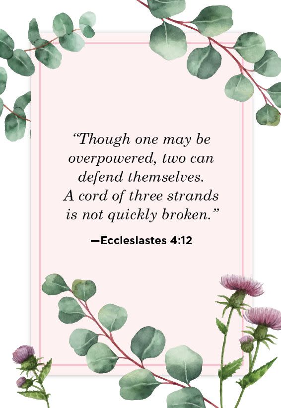 1) Ecclesiastes 4:12