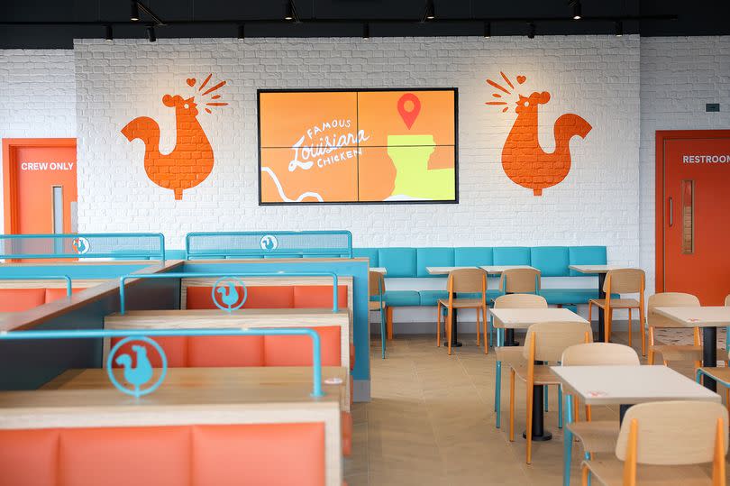 The new Popeyes drive-thru is the second Manchester site