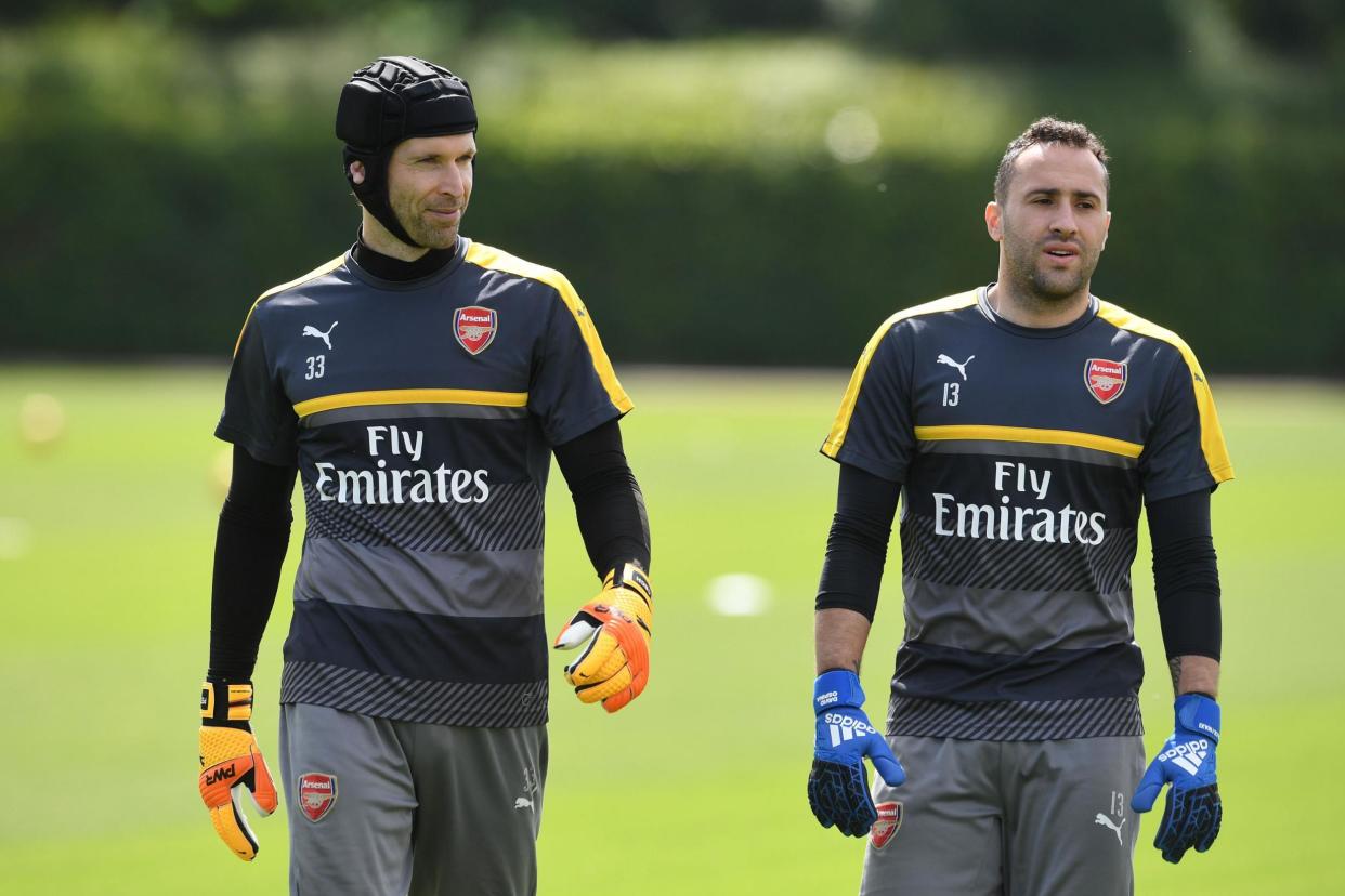 Cup keeper | David Ospina missed the quarter- and semi-final through injury: Arsenal FC via Getty Images