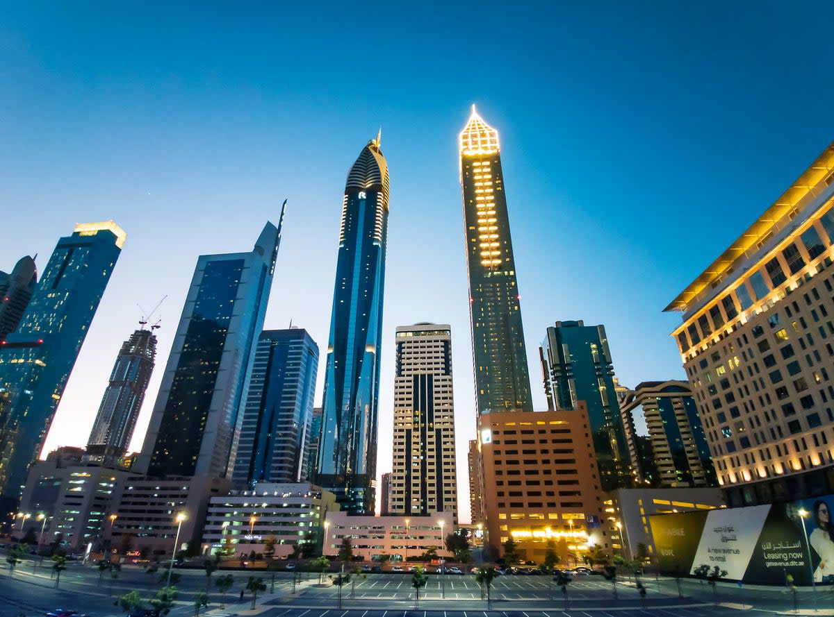 The world's tallest, Dubai’s Gevora Hotel  (Getty Images)