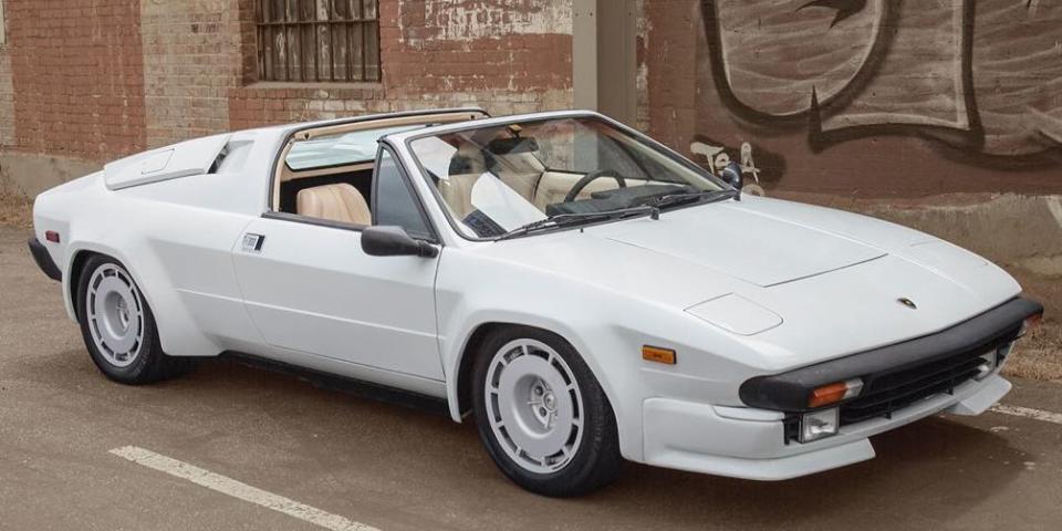 <p>The Jalpa isn't the most popular Lamborghini out there—with around 400 sold globally, that's to be expected. But it was still great. With a mid-engine V-8 layout and some funky looks, it deserves a spot on this list. <a href="https://www.ebay.com/itm/1984-Lamborghini-Jalpa-Long-term-finance-program-997-PER-MONTH/254570330559?hash=item3b4592f9bf:g:t3MAAOSwfTlcoNCY" rel="nofollow noopener" target="_blank" data-ylk="slk:Here's one;elm:context_link;itc:0;sec:content-canvas" class="link ">Here's one</a> you can own right now for just under $100,000. </p>