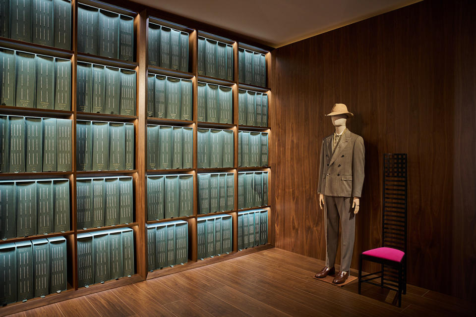 loro Piana fall winter 2024 2025 milan fashion week installation 100 years anniversary art kiosk luxury streetwear contemporary culture fashion