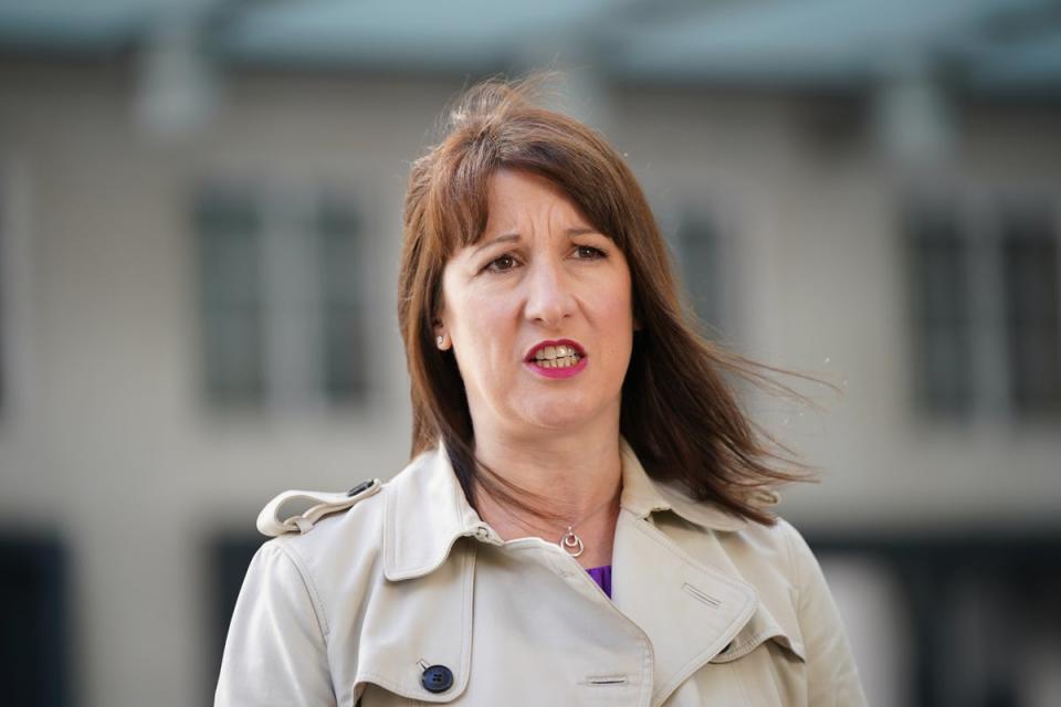 Labour’s shadow chancellor Rachel Reeves (Yui Mok/PA) (PA Wire)