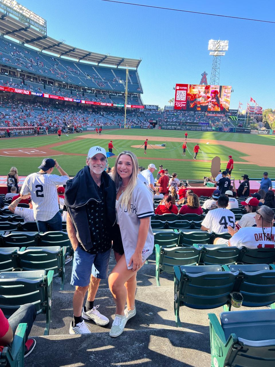 Nicholas “Nick” DePrisco, Jr. and his daughter, Berkeley DePrisco. Nick DePrisco, 75, died in Laguna Woods after battling pancreatic cancer, according to his daughter.