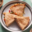 <p>This easy quesadilla recipe uses canned cooked chicken to save time. You can also use leftover cooked chicken or turkey if you have it. Dice the vegetables up to 1 day ahead for even speedier prep.</p>