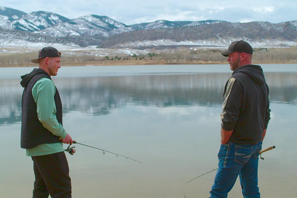 Colton Underwood, Scott Underwood in episode 102 of Coming Out Colton