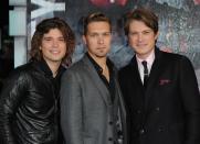 Erinnern sie sich noch an die Hanson-Brüder, die 1997 als Dreikäsehochs einen Hit mit "MMMBop" hatten? Die sehen inzwischen so aus und brauen Bier mit dem wunderschön ironischen Namen "MMMHops" - "MMMHopfen". (Bild: Eamonn M. McCormack/Getty Images)