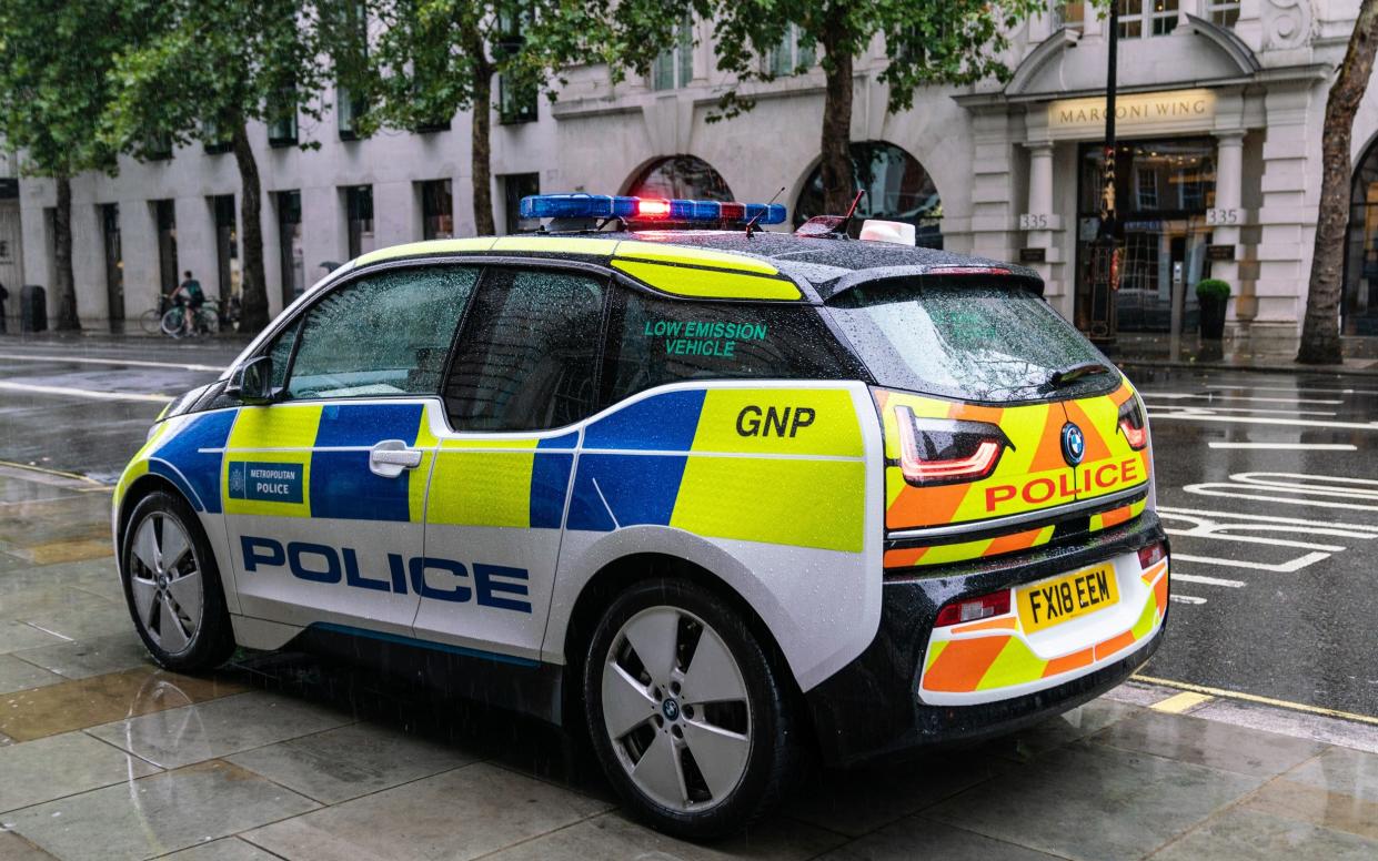 Electric police car - Andrius Kaziliunas/Shutterstock