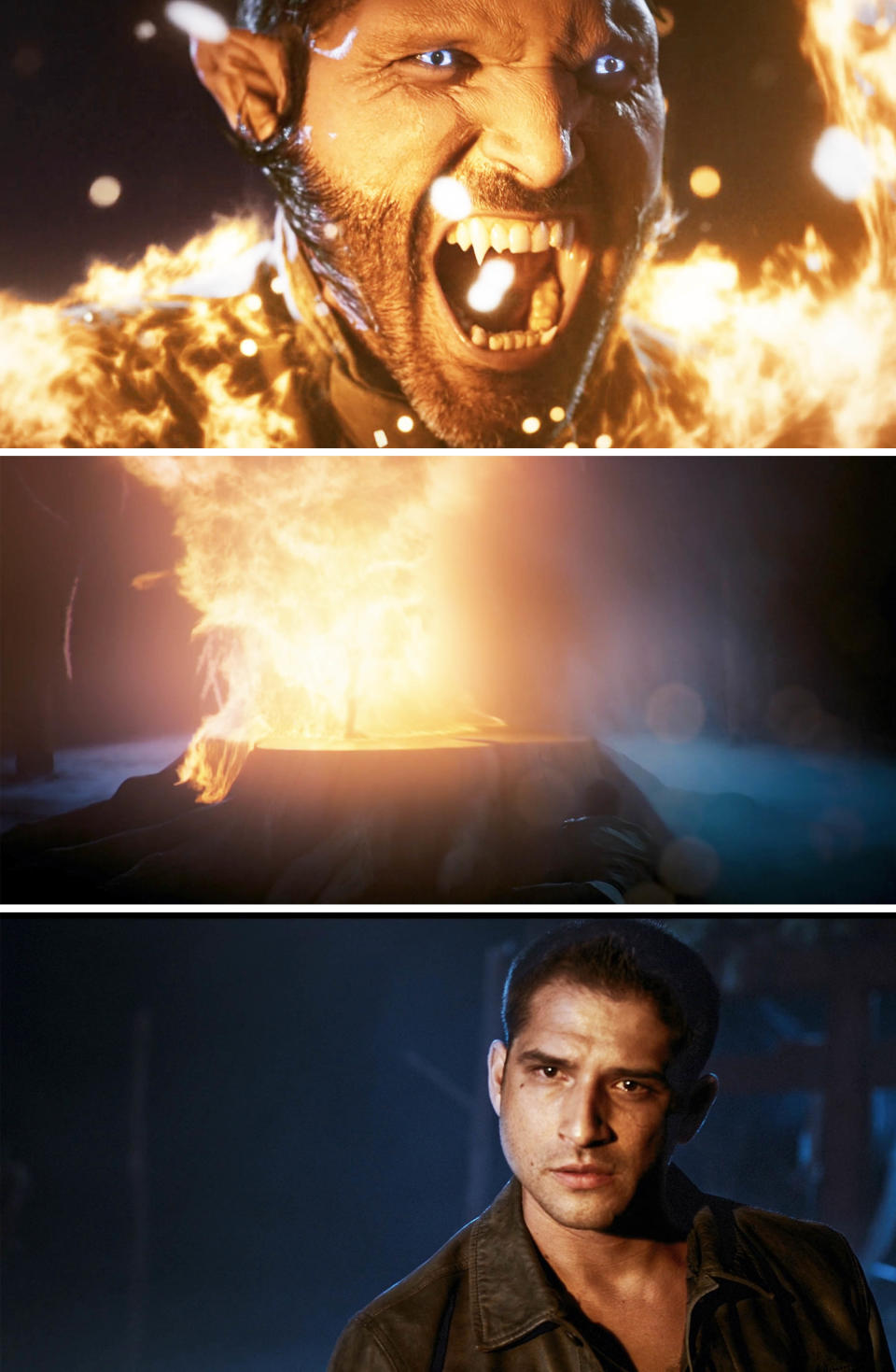 Screenshots from "Teen Wolf"