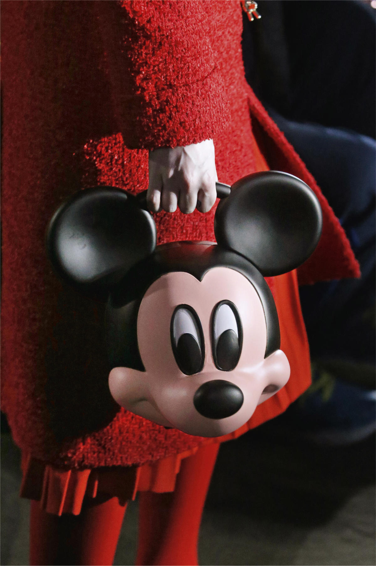 Gucci x Disney Mickey Mouse 3D-Print Plastic Bag