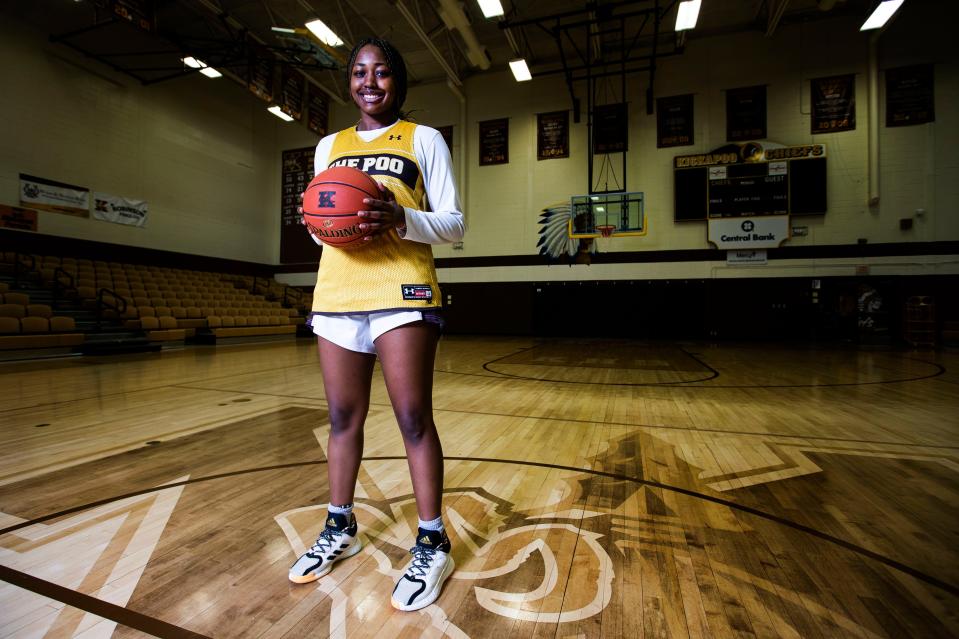 Kickapoo's Indya Green is helping lead the team to a state championship.