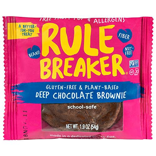 7) Plant-Based Deep Chocolate Brownie (4 Count)