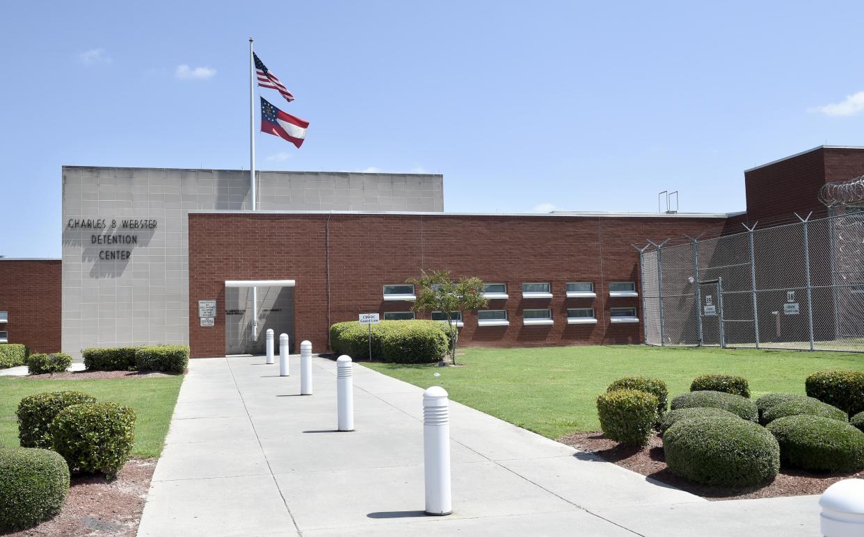 FILE - The Charles B. Webster Detention Center in Augusta, Ga., Thursday morning September 3, 2020.