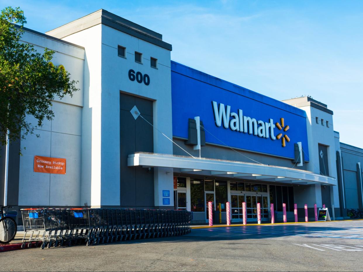 A Walmart store in California, US (Getty Images)