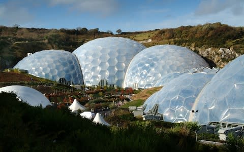 The breakthrough paces the way for an Eden-project like structures on the Moon which produce their own air and food - Credit: Christopher Jones&nbsp;