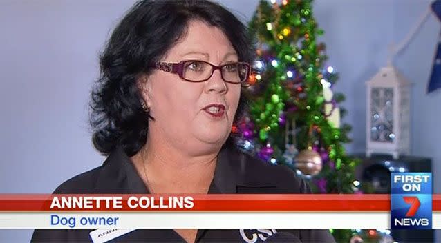 Annette Collins was shocked when she was told Molly would be coming home. Source: 7 News.