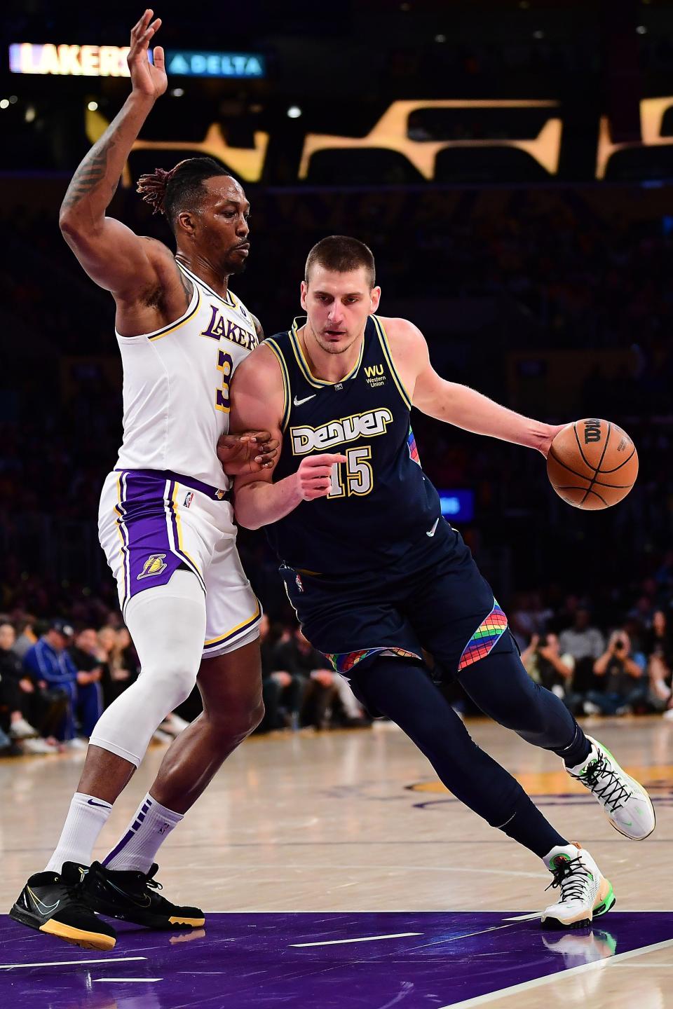 Nuggets center Nikola Jokic averaged 27.1 points this season.