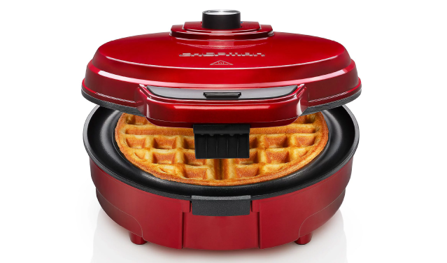 CucinaPro Stuffed Pancake Maker- Make a GIANT Stuffed Waffle or Pan Cake in  Minutes- Add Fillings for Delicious Breakfast or Dessert Treat, Nonstick