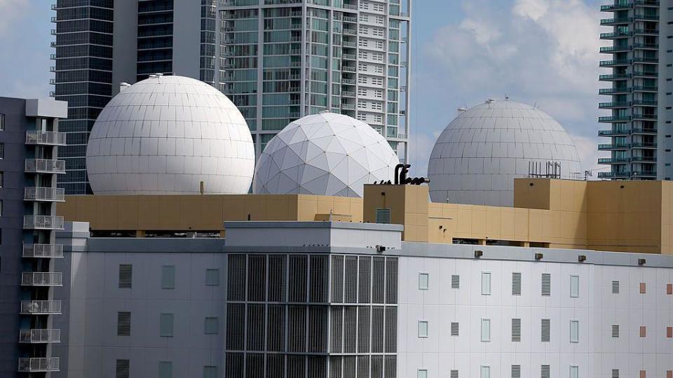 El NAP de las Américas está ubicado en el centro de la ciudad de Miami. (BBC)