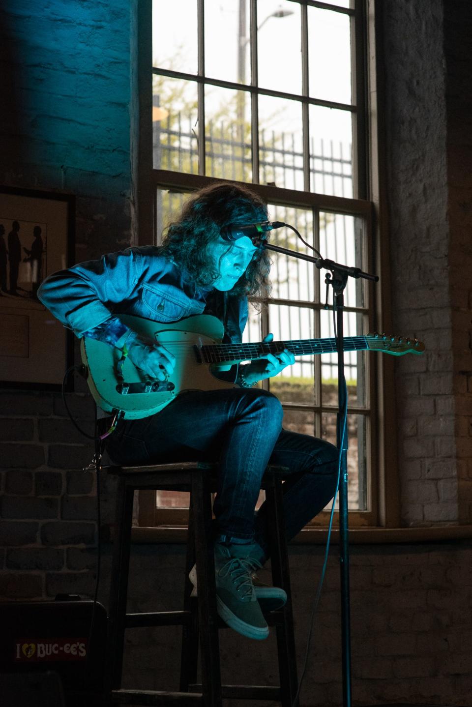 Daniel Donato performs at the 2022 Savannah Stopover Music Festival, hosted at the Georgia State Railroad Museum.