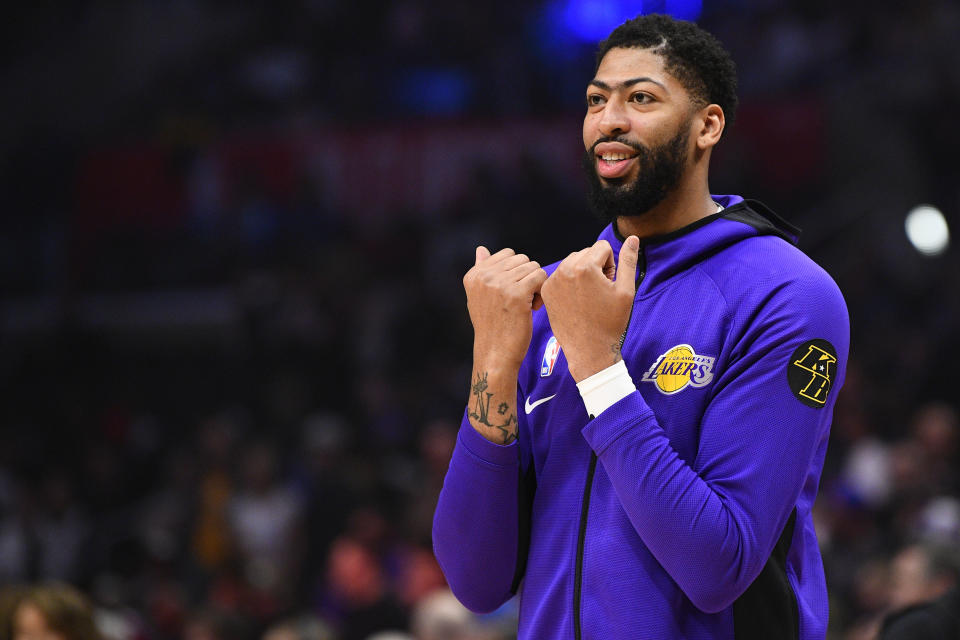 Anthony Davis thinks that the COVID-19 hiatus has actually increased the Lakers' shot at winning the NBA title this season.