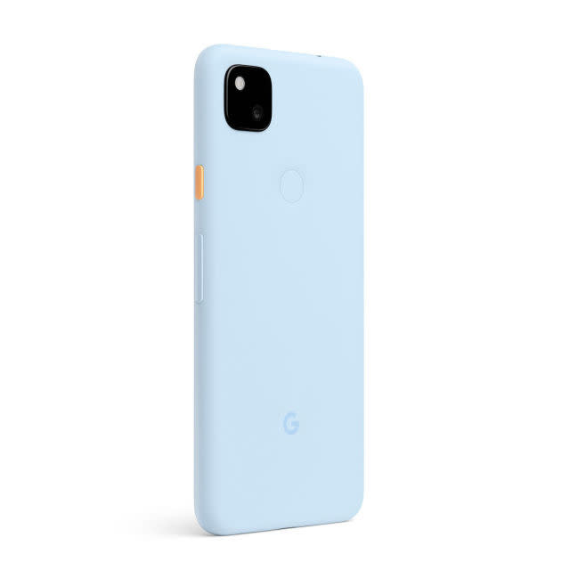 Google Pixel 4a Barely Blue