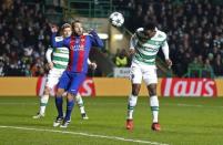 Britain Football Soccer - Celtic v FC Barcelona - UEFA Champions League Group Stage - Group C - Celtic Park, Glasgow, Scotland - 23/11/16 Celtic's Moussa Dembele shoots at goal Reuters / Russell Cheyne Livepic