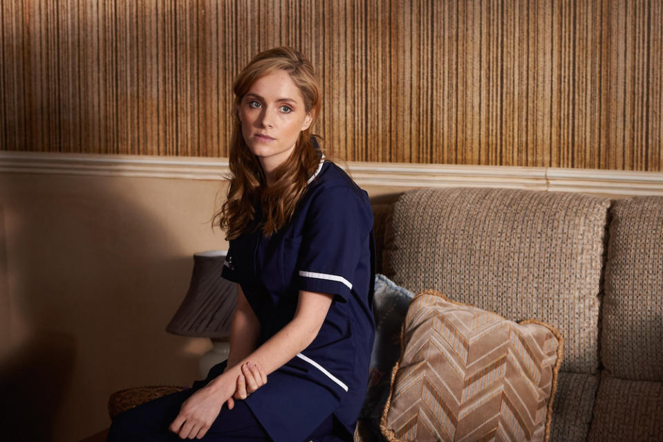 Vicky Budd (Sophie Rundle) is there for her husband when he needs her most (Picture: BBC)