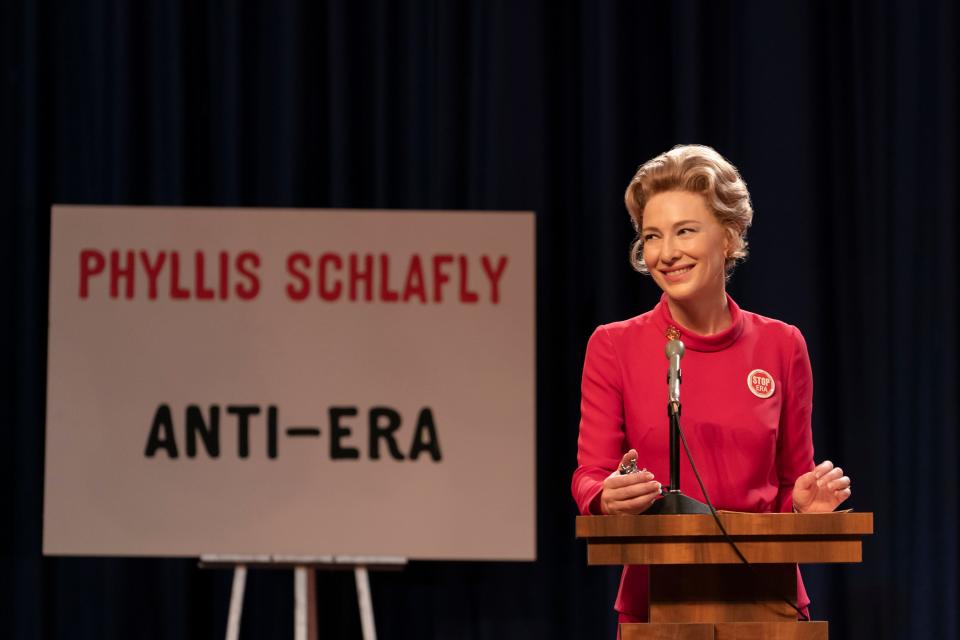 Cate Blanchett as Phyllis Schlafly in "Mrs. America."