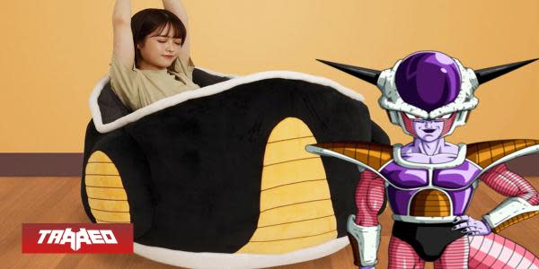 Dragon Ball Z lanzará un sillón de peluche de la nave de Freezer para dormir como el Emperador del Mal