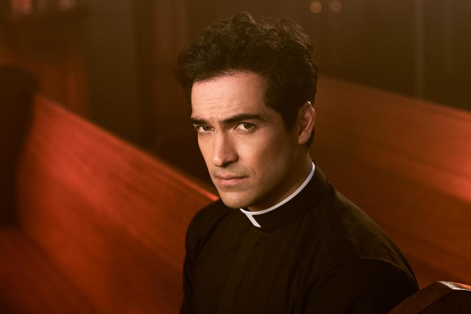 Father Tomas Ortega (Alfonso Herrera) on The Exorcist