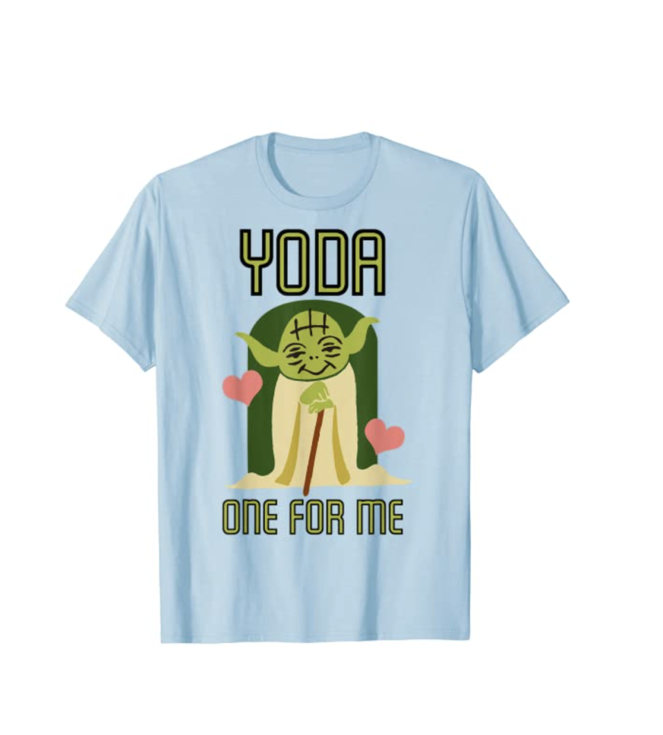 10) "Yoda One For Me" Shirt