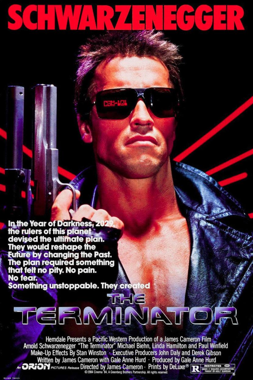 Póster de Terminator (Fuente: IMDb)