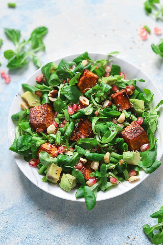 Healthy Roasted Pumpkin Salad