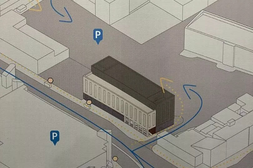 How the planned Community Diagnostic Centre would fit into Colin Campbell Court