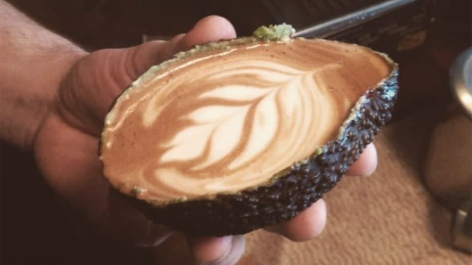 Even the avocado latte didn't cop as much abuse as the Nutella spoon. Source: Twitter