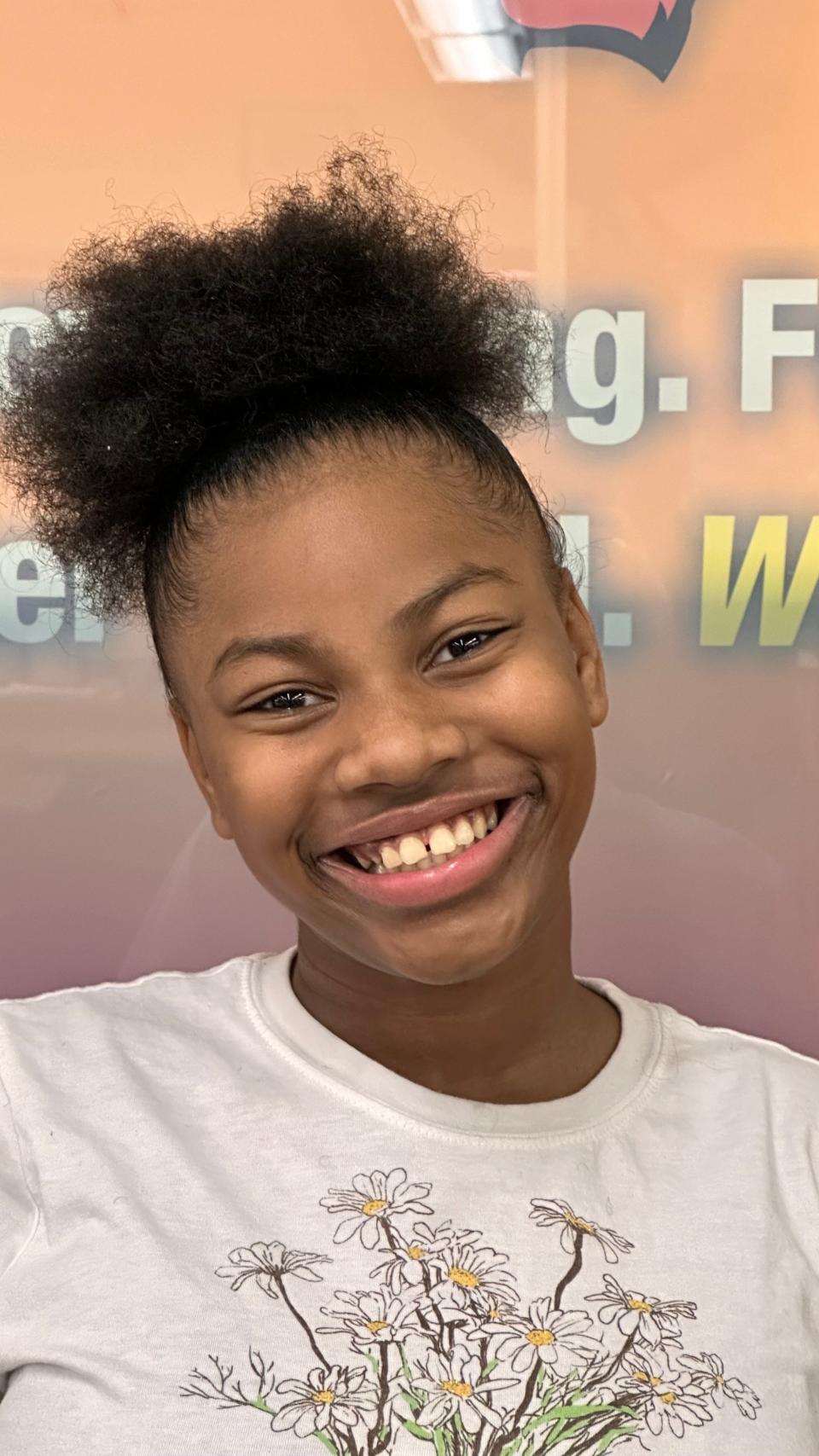 Journee Grandberry, a fifth grader at Samuel Clemens School, won first place in the Grades 4-5 category of the 41st Martin Luther King Jr. Essay contest, announced in January 2024.