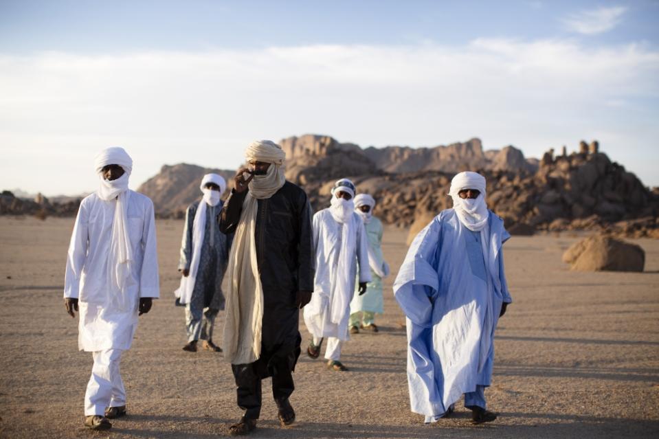 They are pioneers of a musical genre called ‘Assouf’, also known as the ‘Sahara Blues’. — Picture by Marie Planeille