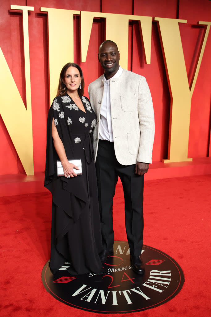 Hélène Sy and Omar Sy