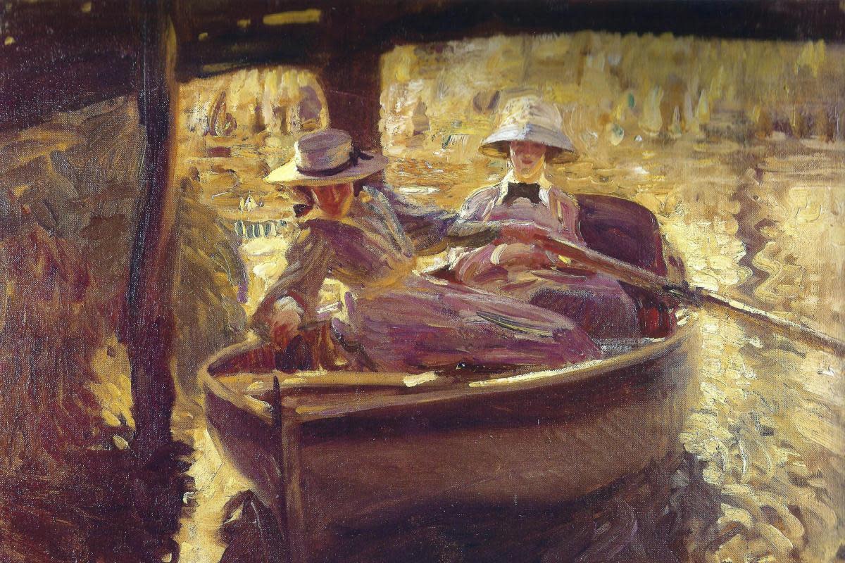 Munnings Idle Moments <i>(Image: Alfred Munnings Art Museum, Dedham.)</i>