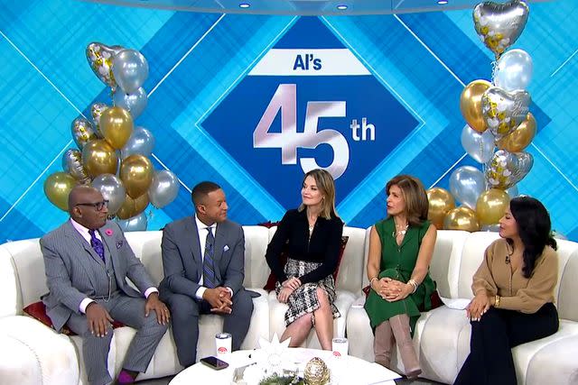 <p>Today Show/X</p> Al Roker and his 'Today' co-hosts celebrate his 45th anniversary at NBC.