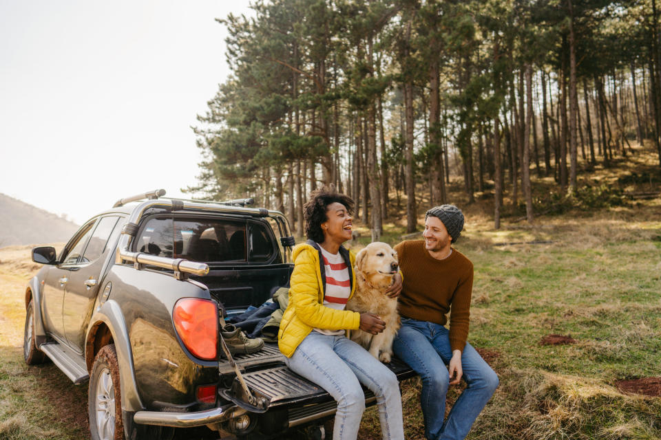 A couple on a drive