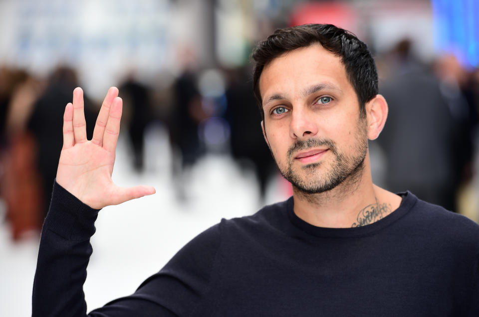 Steven Frayne aka Dynamo attending the premiere of Star Trek Beyond. (PA)