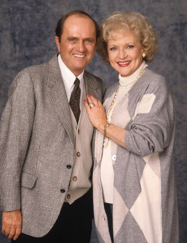 CBS via Getty Images Bob Newhart (left), Betty White