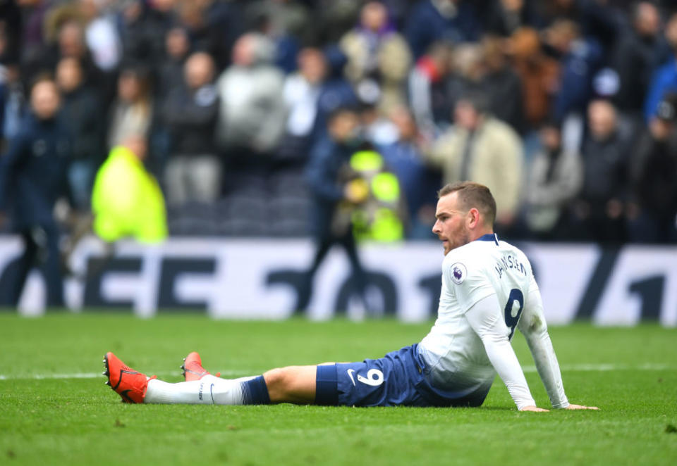 <p> Janssen was brought in to deputise for Harry Kane, and at a price: the Dutchman&#x2019;s prolific form for AZ saw him command a &#xA3;17m transfer fee. </p> <p> However, the striker looked completely out of his depth in the Premier League, and by the time he departed permanently over the summer, he had just six goals in 42 games in all competitions to his name. </p>