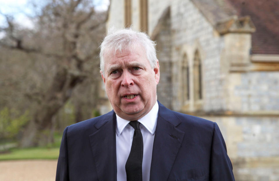 Prince Andrew does not want to leave Royal Lodge credit:Bang Showbiz