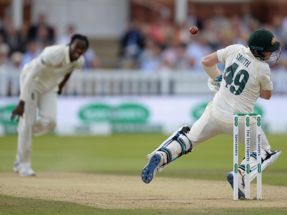 Archer’s bowling to Smith was one of the great battles of recent Ashes