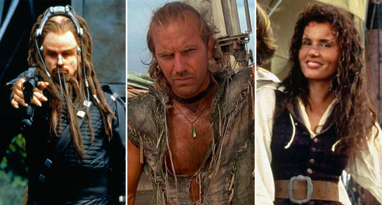 Battlefield Earth, Waterworld, Cutthroat Island. 