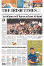 <p>“The Irish Times,” published Dublin, Ireland. (newseum.org) </p>